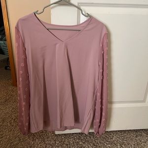 Long sleeve blouse